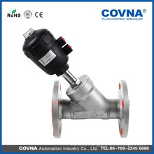 clamp Y-Type Flange pneumatic Angle valve